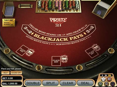 Pirate 21 blackjack game  If you get 21 points exactly on the deal, that is called a “blackjack